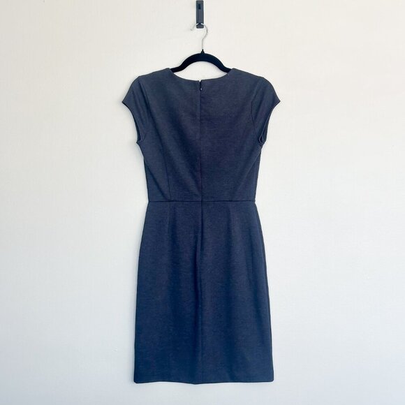 Banana Republic Grey Cap Sleeve Sheath Dress – Size 0 – NWT - Picture 2 of 6